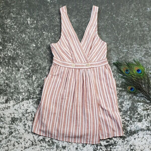 Zara Striped Wrap Dress TRF Collection